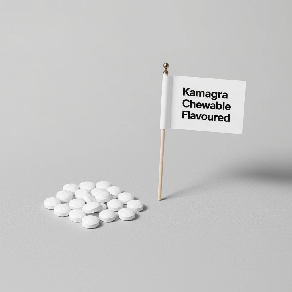 Kamagra Chewable Flavoured dans la boutique en ligne de Pharmacie Bernardaud Lafayette